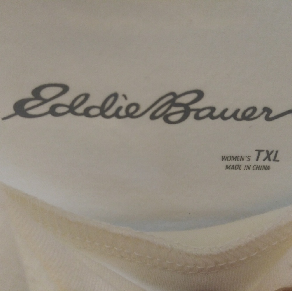 EDDIE BAUER TURTLENECK - CREAM - Picture 3 of 6